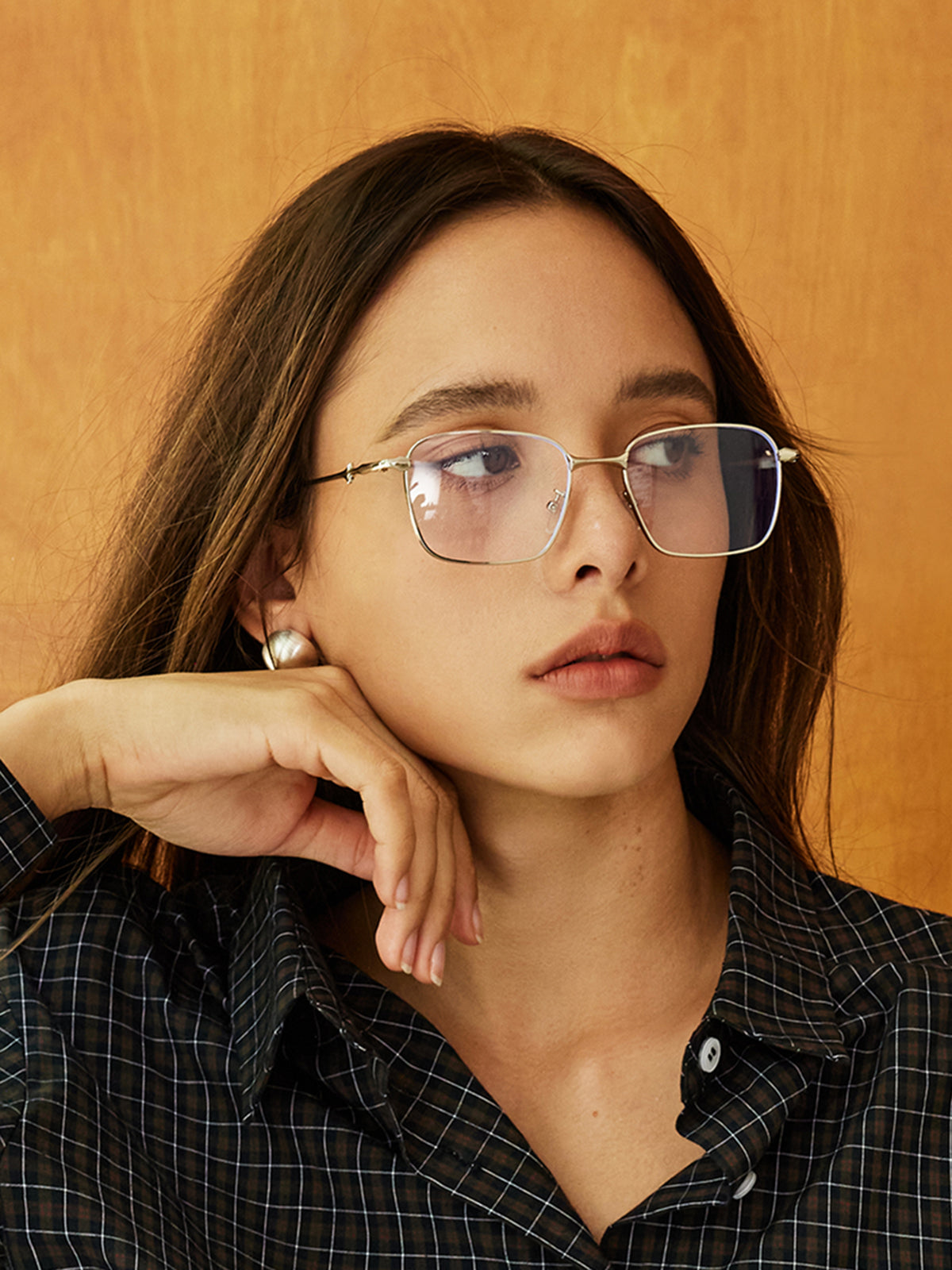 Anca | Elegant Vierkante Bril – Unisex - UV-bescherming