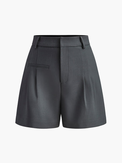 Sonora | Korte Broek met Hoge Taille voor Dames - Regular Fit Zomerbroek