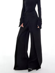Noma | Luchtige Casual Wide-Leg Broek met Pockets
