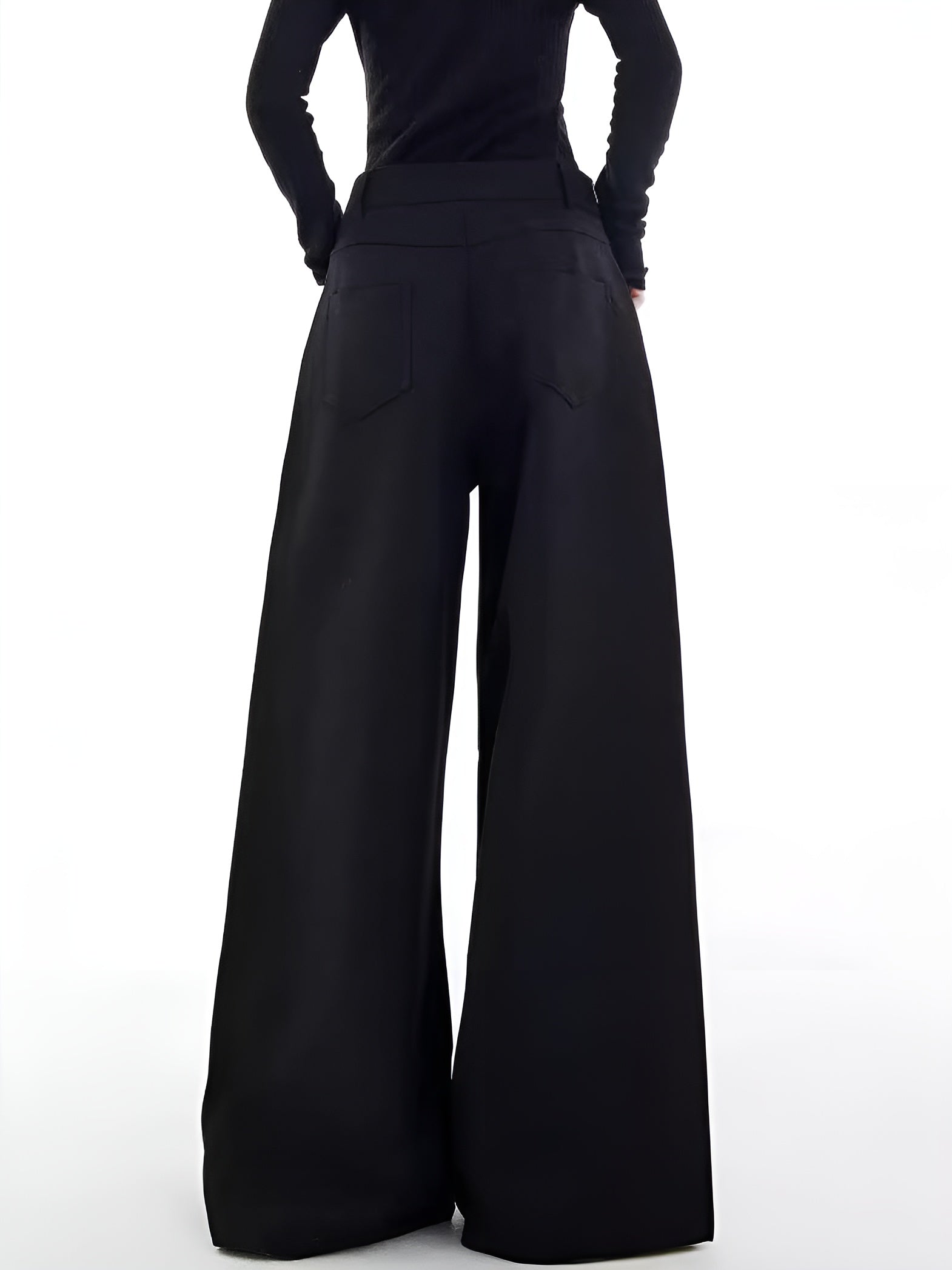 Noma | Luchtige Casual Wide-Leg Broek met Pockets