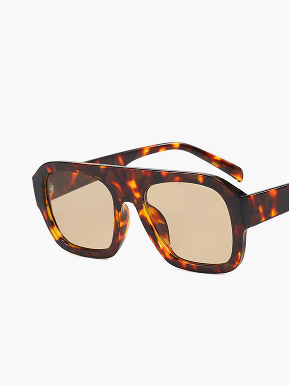 Yoshi | Luipaard Print Zonnebril voor Dames – Vintage Design - UV400 Bescherming