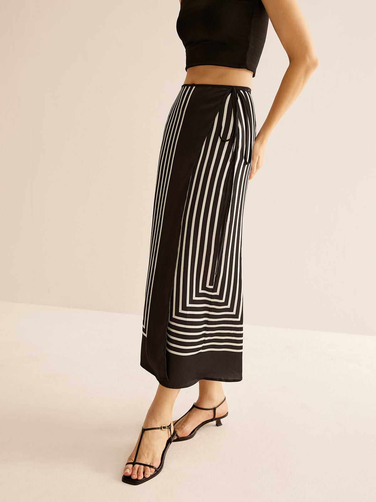 Zaneta | Maxi Rok voor Dames van Ribstof – Zomerrok met Stretch