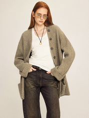 Annita | Gebreid Vest van Ribstof Dames – Cardigan - Zacht & Stretchy