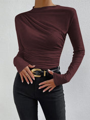 Amala | Long Sleeve Shirt Dames– Stretch & Comfort Fit