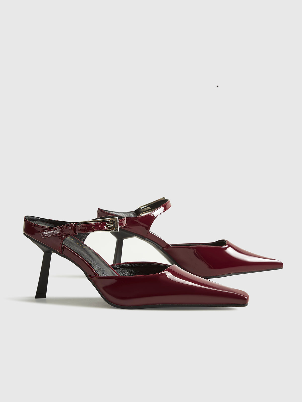 Denya | Hoge Slingback Hakken met Spitse Punt