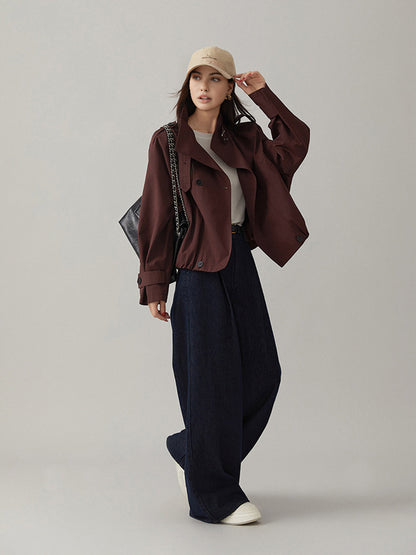 Kacy | Vintage Loose Trenchcoat – Lichtgewicht & Stijlvol