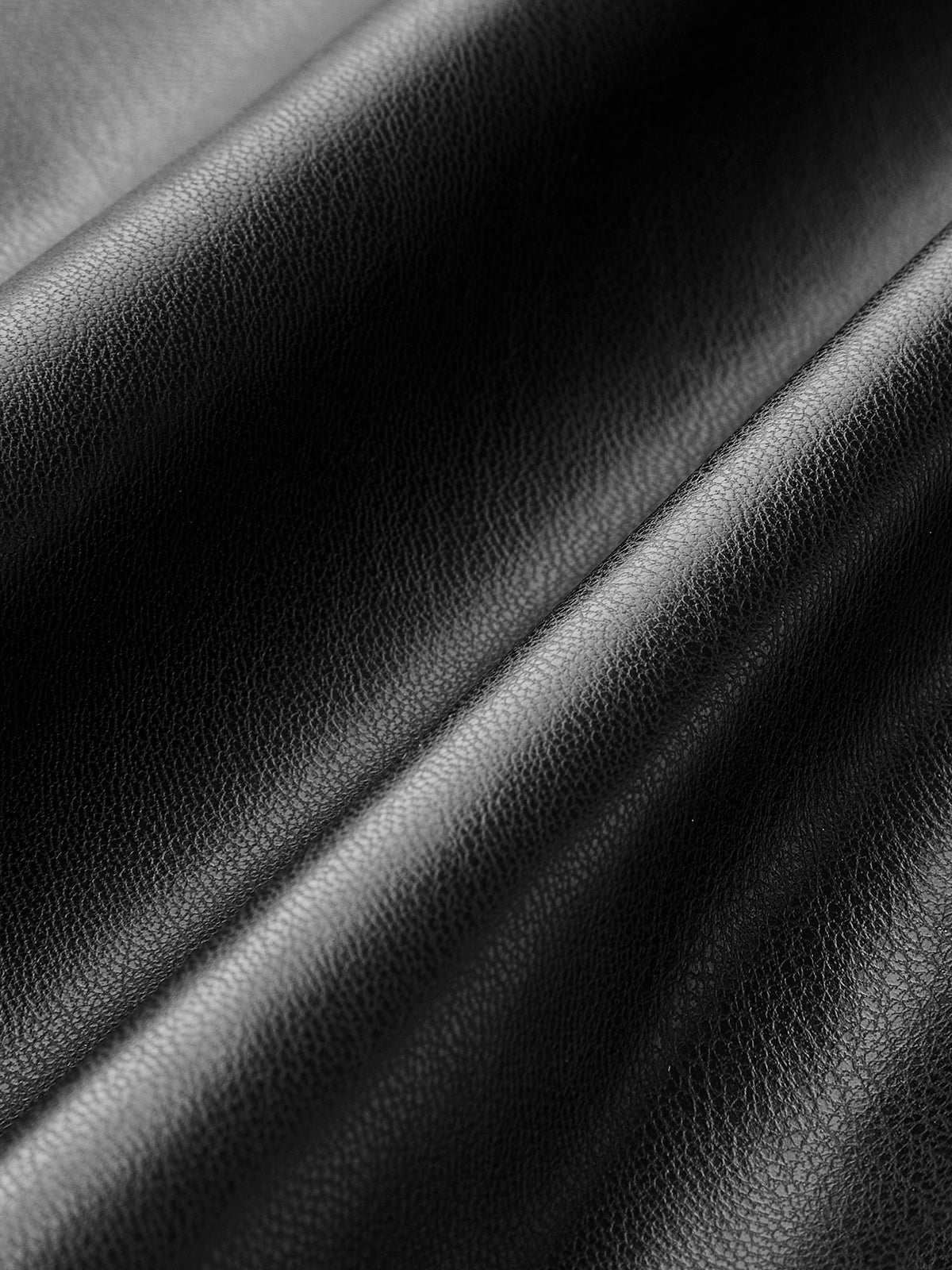 Cathi | Leren Plissé Rok met Split – Elegant & Trendy Look