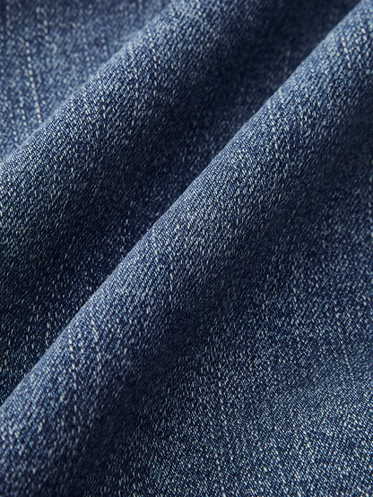 Metha | Mid-Waist Spijkerbroek van Stretch Denim -Bootcut Jeans Dames
