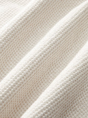 Chaya | Gebreid Asymmetrisch Vest voor Dames met Stijlvolle Knopen