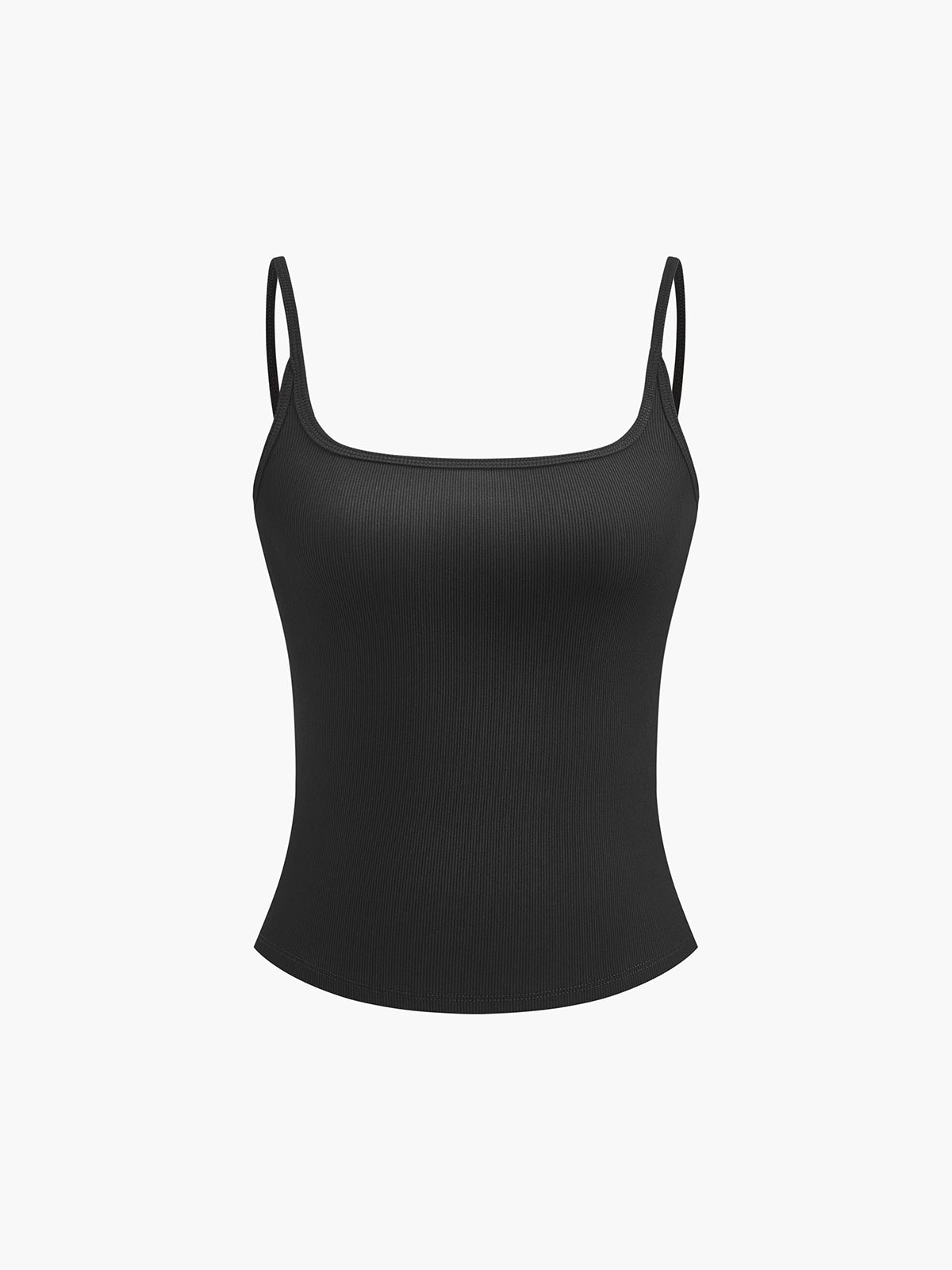 Ellie | Dames Ribstof Top met Spagetti-bandjes