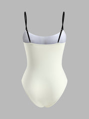 Alia | Dames Badpak met Contrast Randen