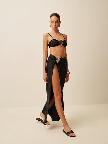 Amedia | Stijlvolle Bikini Rok voor Dames – Elegant Sarong Design
