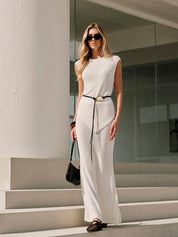 Yashi | Vrouwelijk en Comfortabele Semi Sheer Set - Rok en Top