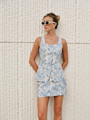 Ylva | Elegante Set voor Dames in Jacquard Geweven Stof