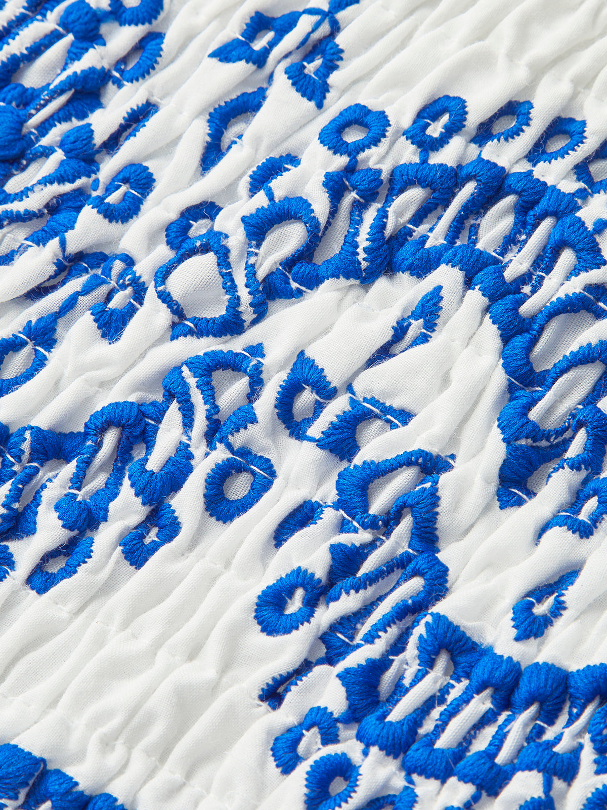 Strapless Zomerjurk van Katoen – Geborduurd & Elegant