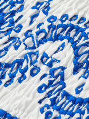 Strapless Zomerjurk van Katoen – Geborduurd & Elegant