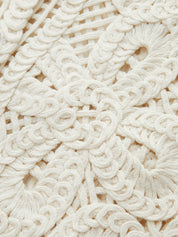 Gidi | Gehaakt Katoenen  Mouwloos Damesvest met Knoopsluiting