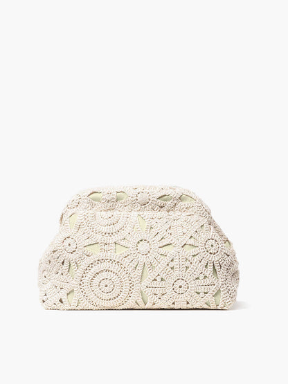 Crochet | Clutch Tas –  Boho Handtas - Kantoen en Kant