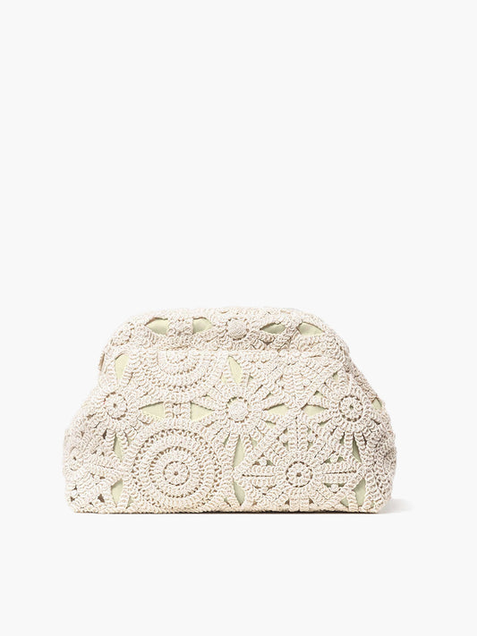 Crochet | Clutch Tas –  Boho Handtas - Kantoen en Kant