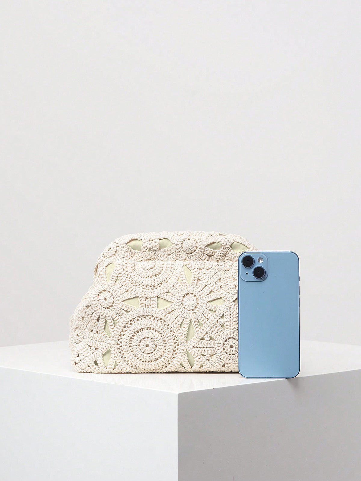 Crochet | Clutch Tas –  Boho Handtas - Kantoen en Kant