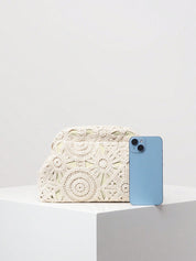 Crochet | Clutch Tas –  Boho Handtas - Kantoen en Kant