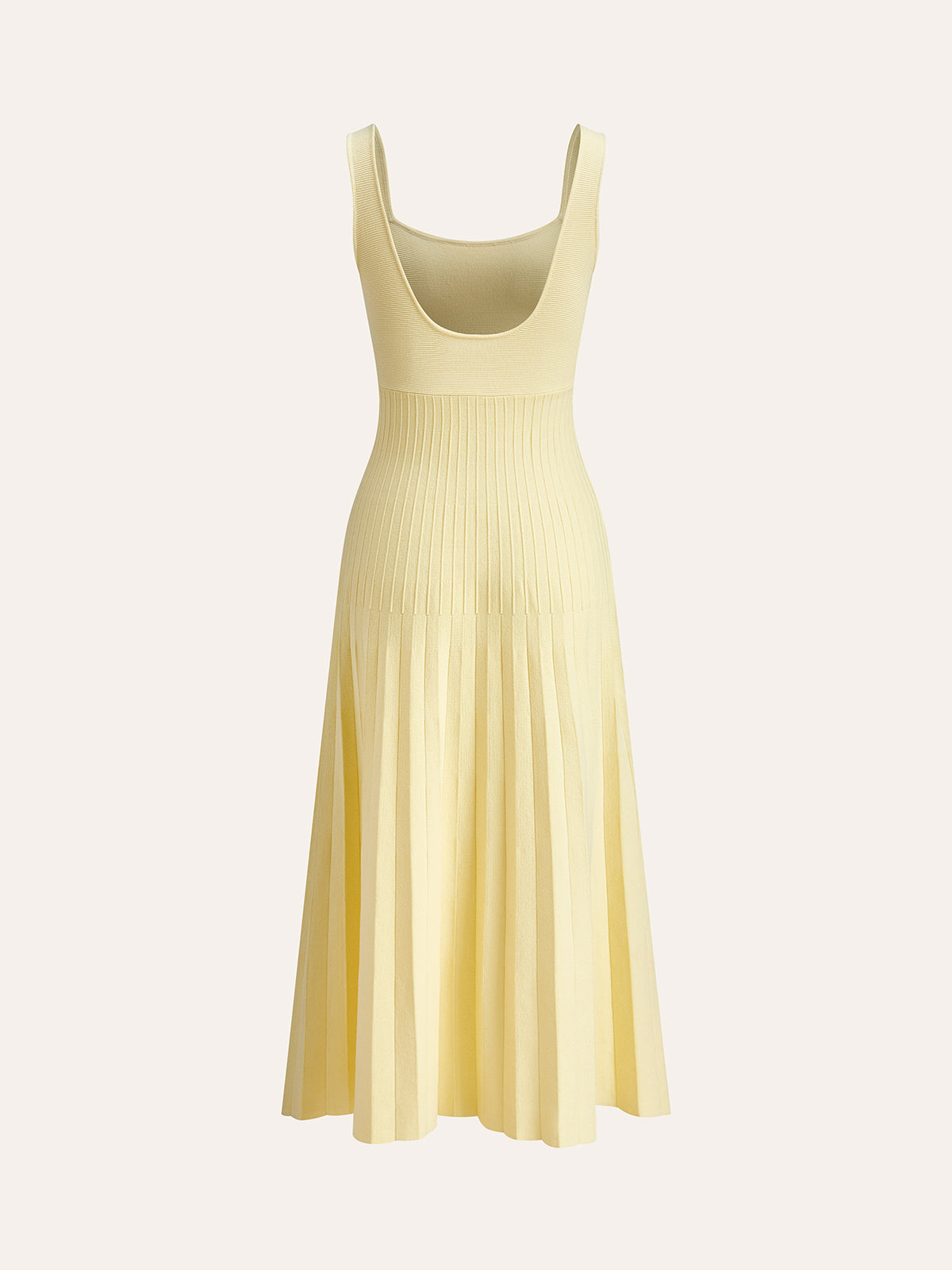 Naima | Ribgebreide Midi Jurk voor Dames