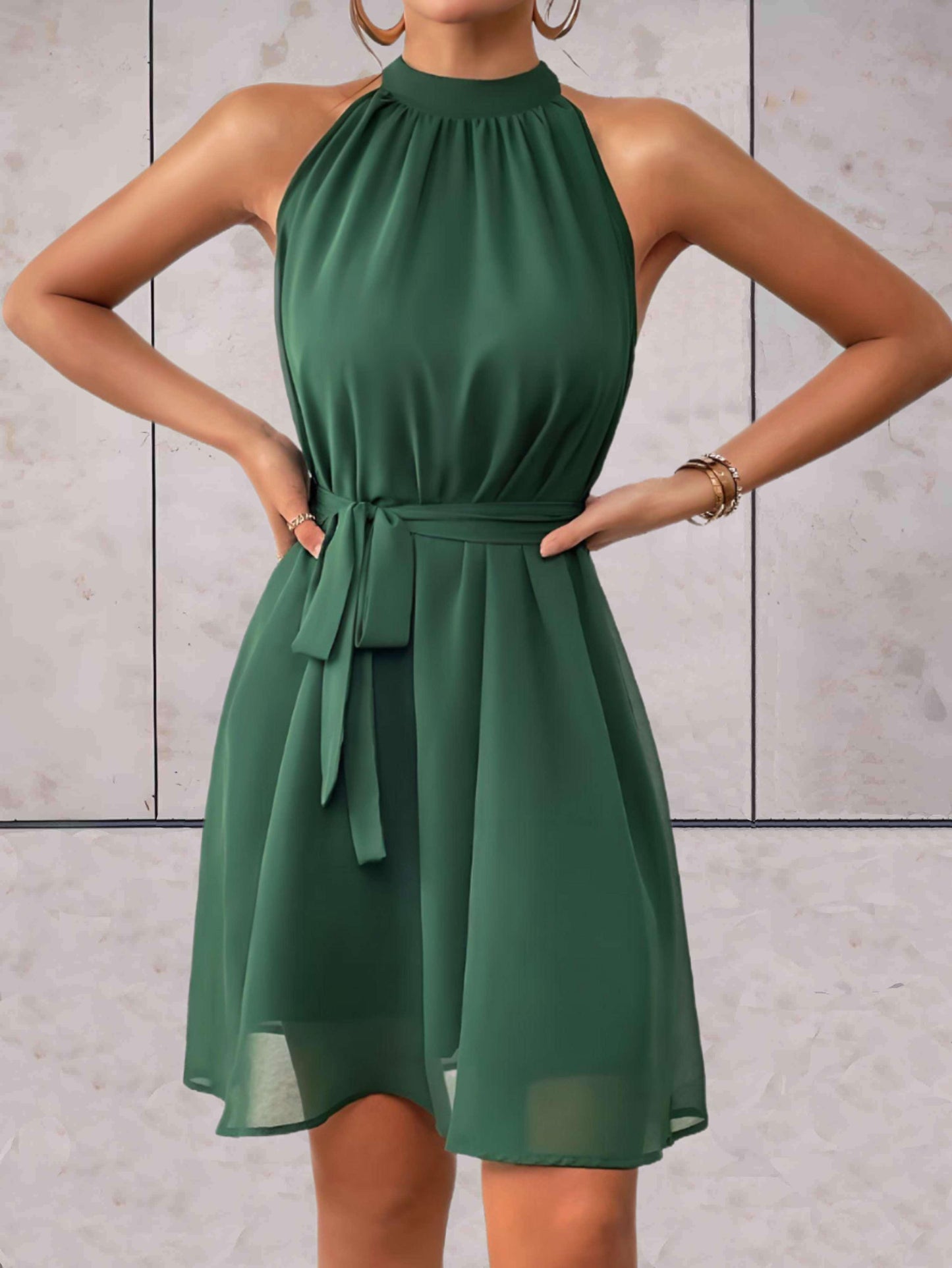 Ziva | Elegante Halterjurk voor Dames