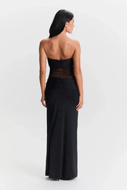 Nadine | Mesh Maxi Jurk
