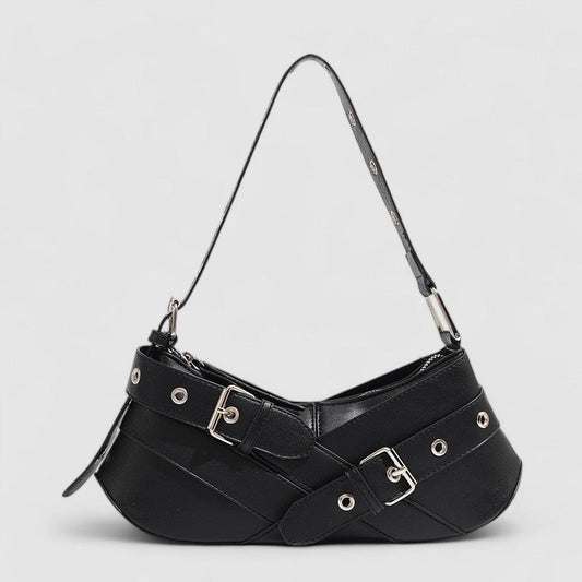 Noella | Chique Mini Handtas met Riempjes