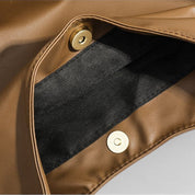 Nouri | Schoudertas van Hoogwaardig Vegan Leer en Gouden Details