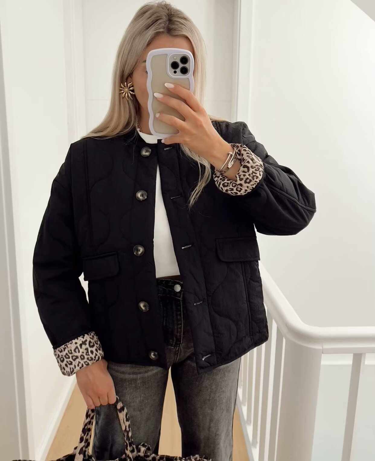 Leonne | Luxe Luipaard Print Jas