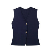 Imara | Mouwloze Gilet Top voor Dames - Elegant en Minimalistisch
