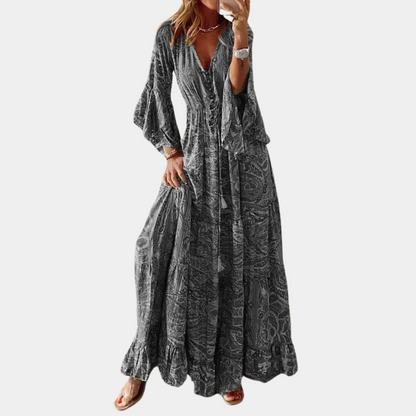 Quinn | Boheemse Maxi Jurk
