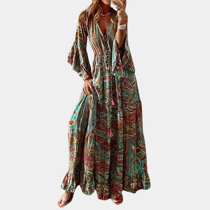 Quinn | Boheemse Maxi Jurk