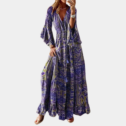 Quinn | Boheemse Maxi Jurk