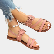 Marwa | Stijlvolle Platte Sandalen