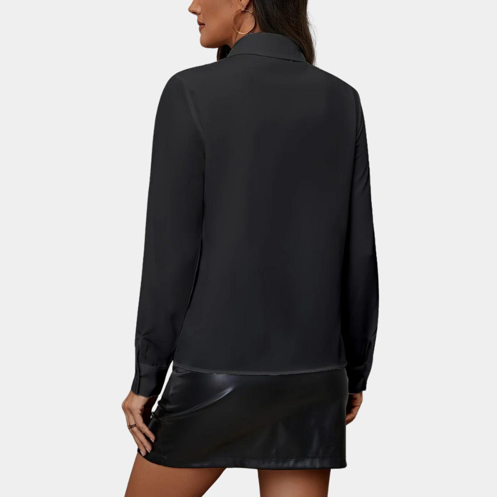 Chique Blouse met Ruches voor Dames