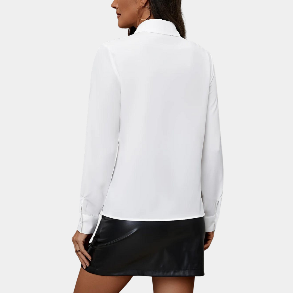 Chique Blouse met Ruches voor Dames
