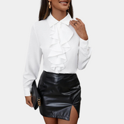 Chiara | Chique Blouse met Ruches voor Dames
