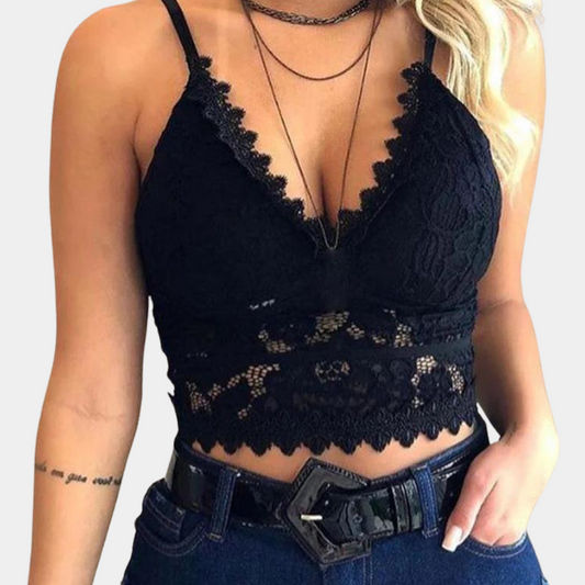 Naolin | Kanten Dames Cropped Top