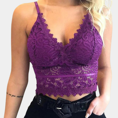 Naolin | Kanten Dames Cropped Top