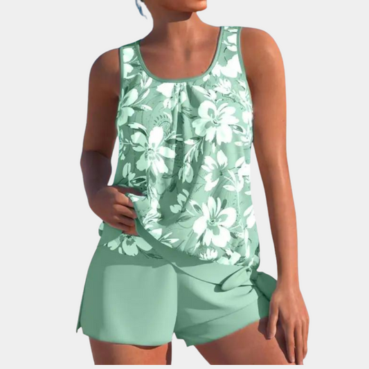 Badpak met Bijpassende Shorts Dames - Elegant en Sportief