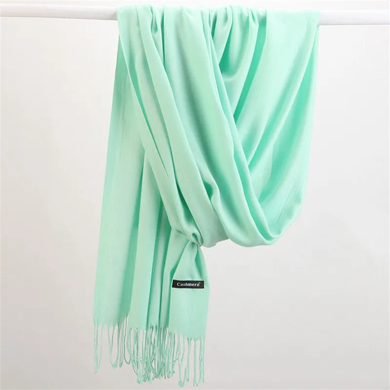 Carmen | Dames Sjaal - Hoogwaardige Zachte Wrap met Franjes, Tijdloos Design 3