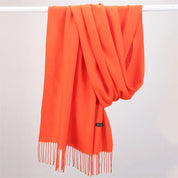 Carmen | Dames Sjaal - Hoogwaardige Zachte Wrap met Franjes, Tijdloos Design 6