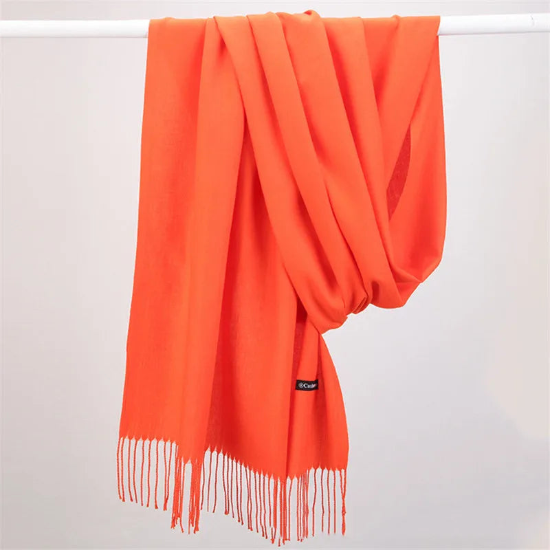 Carmen | Dames Sjaal - Hoogwaardige Zachte Wrap met Franjes, Tijdloos Design 6