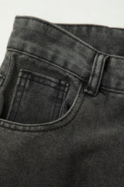 Caro | Dames Spijkerbroek - Wijde Pijpen met Meerdere Zakken, Casual Chic 3