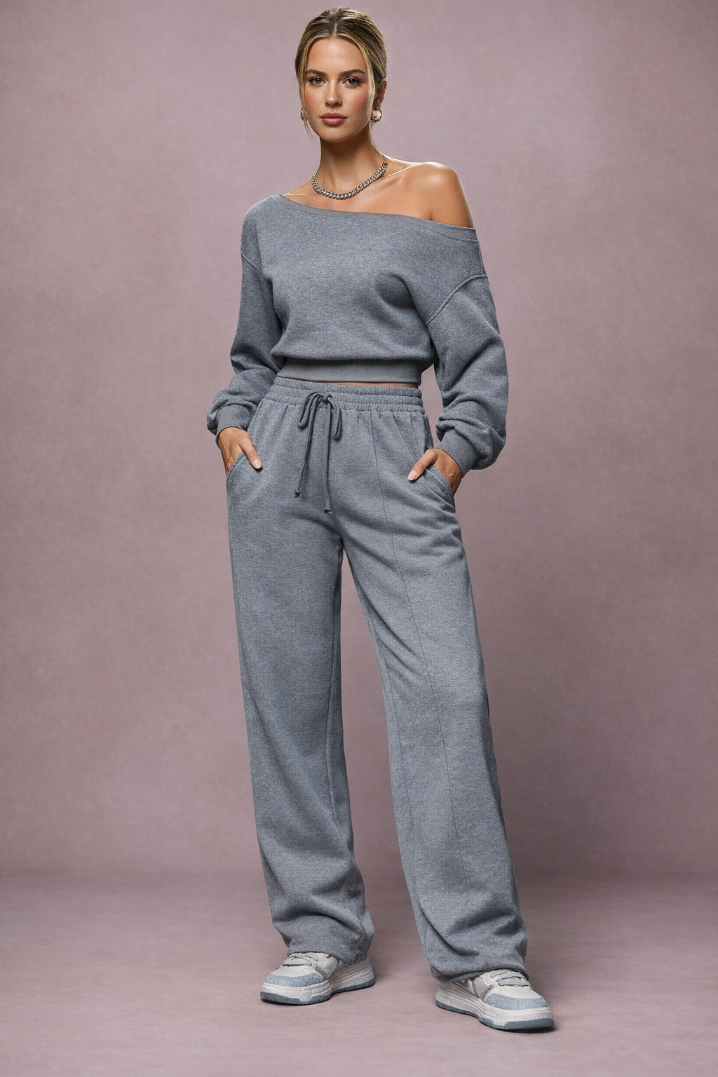 Minova | Tweedelige Comfy Set Dames - Trendy Top en Broek