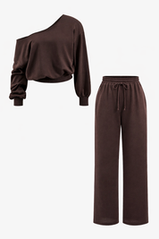 Minova | Tweedelige Comfy Set Dames - Trendy Top en Broek