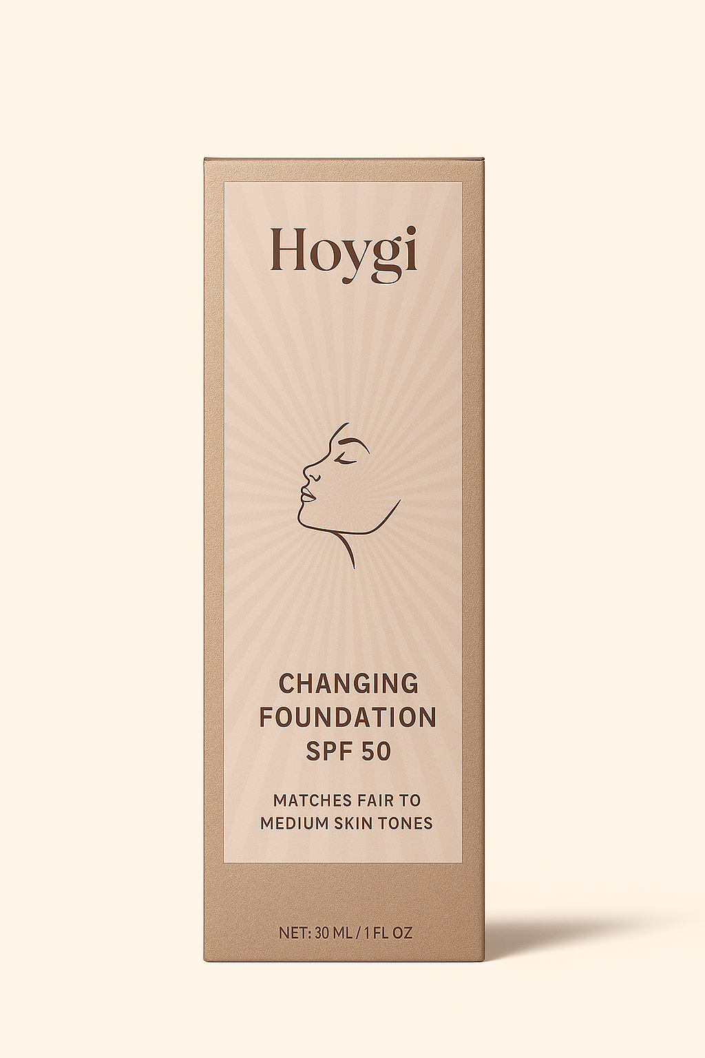 Hoygi | Changing Foundation - voor Lichte tot Medium Huidtinten