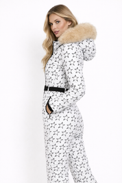 Gemma | Trendy Dames Skipak - Thermische Bescherming met Faux Fur Kraag